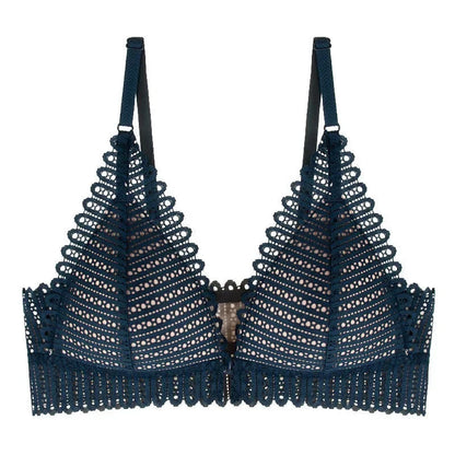 Lace Wireless Front Closure Bra Backless Lingerie Adjusted Push Up Women Brassiere Soutien Gorge Underwear Plus Size Lift Up Bra