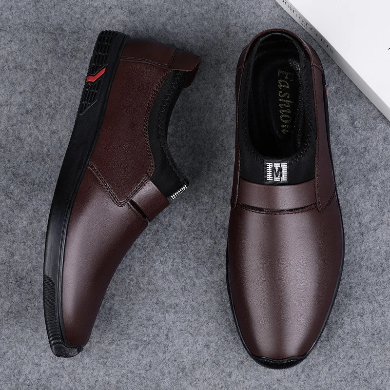 Luxury Brand Men Loafers Shoes Driving Fashion Boat Footwear Man Genuine Leather Moccasins Men's Shoes Comfy Drive Casual Shoes