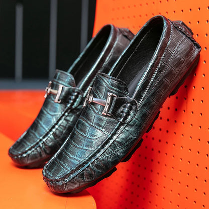 New Arrival Mens Casual Shoes Leisure Walk Male Loafers Metal Trim Adulto Driving Shoes Moccasins Soft Comfortable Slip on Flats