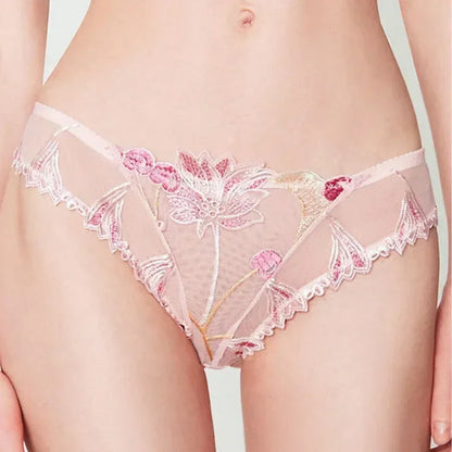 Sexy Pure Desire Lace Bra Set Women French Small Chest Gathering Ultra Thin Underwear Female Romantic Embroidery Intimates Suit