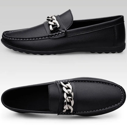 Daily business men's shoes, lazy pedal Doudou shoes, fashionable and classic, high-quality casual business loafers