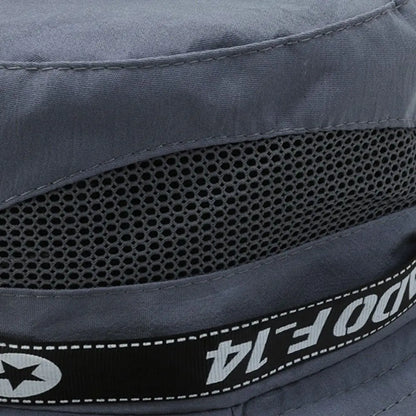 1Pcs Beach Wide Brim Bucket Hat Summer Hiking Sombrero UV Protection Cap Gorro Fishing Camping Sun Hat for Men Women