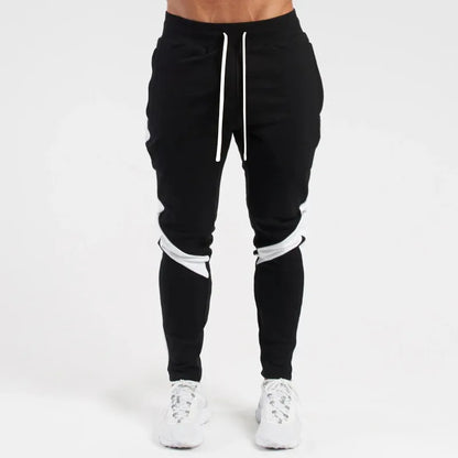 Mens Casual Pants Autumn Winter Fleece Sweatpants Men Running Jogger Sports Gym Trousers Fashion Solid Color Workout Long Pants