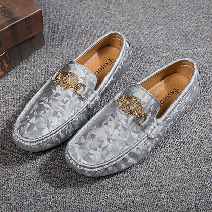 Men's Women Leather Designer Casual Shoes Luxury Loafers Moccasins Brand Driving Male Man Shoes for Men Footwear Plus Size 35-48