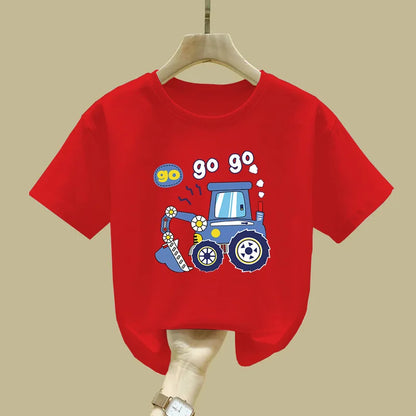 New Summer Outfits for Middle and Older Boys, Cool and Stylish Street Style Tops and Trendy T-shirts Kids Clothes