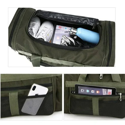 Travel Sports Bag Women Men Gym Bags Dry Wet Separation Handbag Large Capacity Swimming Fitness Training Luggage Bag