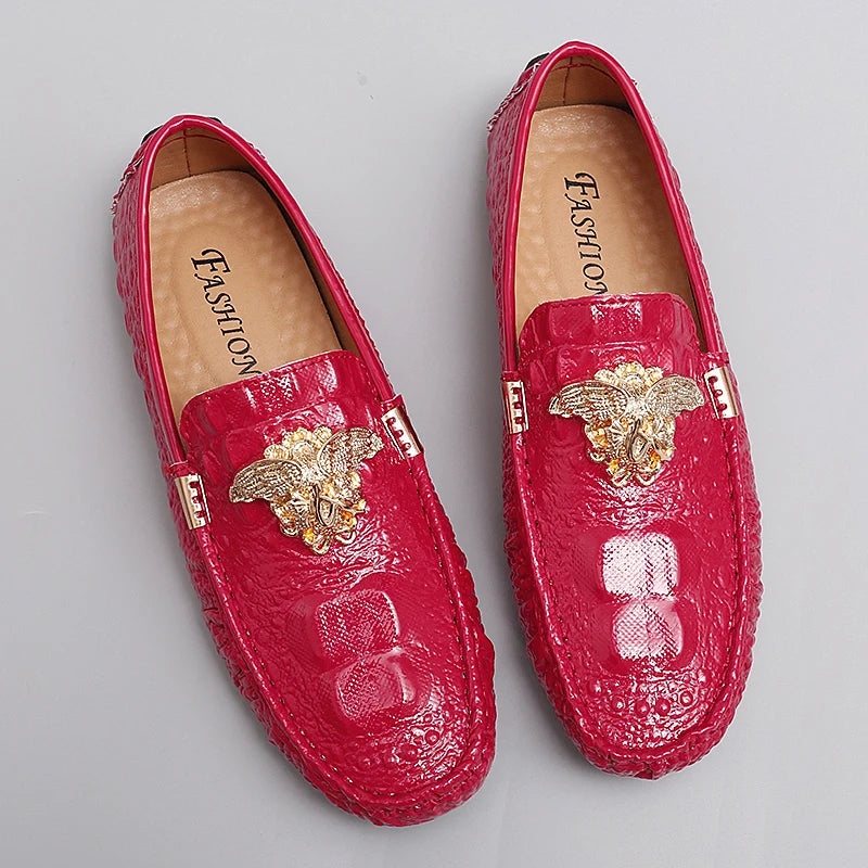 Men's Women Leather Designer Casual Shoes Luxury Loafers Moccasins Brand Driving Male Man Shoes for Men Footwear Plus Size 35-48