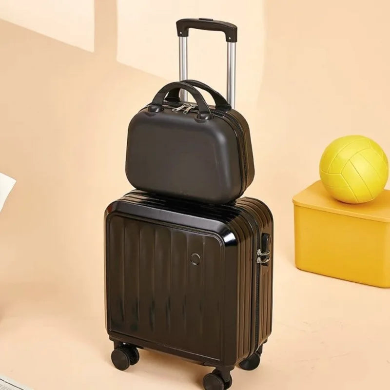 Small cute trolley case High value box Large capacity box Male and female students Password box