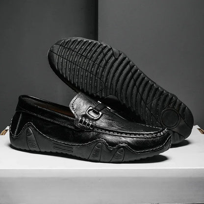Casual Handmade Leather Shoes Summer Man Sneakers Fashion Loafers Men's Shoes Business Casual Shoes Size 38-46 Zapatos Hombre