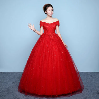 PRXD-625#Wedding Dress Wholesale Lace up Embroidery Bride Marriage Dresses White Ball Gown Factory Christmas Carnival Plus Size
