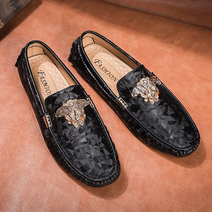 Men's Women Leather Designer Casual Shoes Luxury Loafers Moccasins Brand Driving Male Man Shoes for Men Footwear Plus Size 35-48