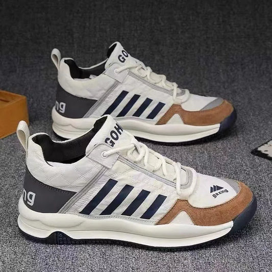 Men's Casual Shoes Autumn New Men's Lightweight Fashion Running Shoes Sports Shoes Daddy Shoes Men's Work Shoes