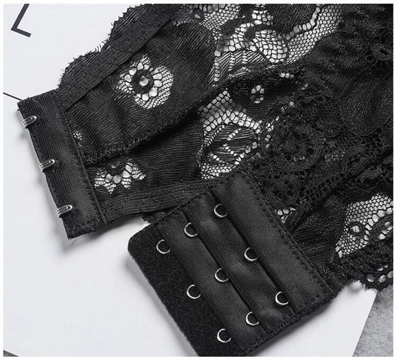 Tube Top Bra Fashion Tube Tops Woman Invisible Bra Push Up Women's Bandeau Top With Cups Lingeries Sexy Hot Tops for Summer Lace