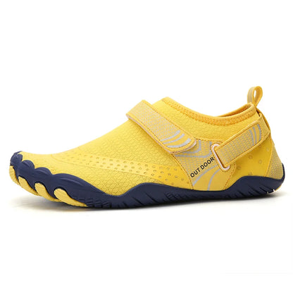 Men Women Water Shoes Quick Dry Non-Slip Five Finger Shoes Outdoor Wading Swimming Barefoot Aqua Shoes Lightweight Sneakers