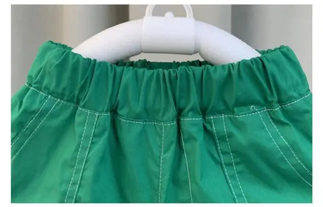 Summer Boy Clothing Suit New Children's Clothes Set Boys Short Sleeve T-Shirt Shorts 2 Piece Set Kids Sportswear Suit 2 4 6 8Y