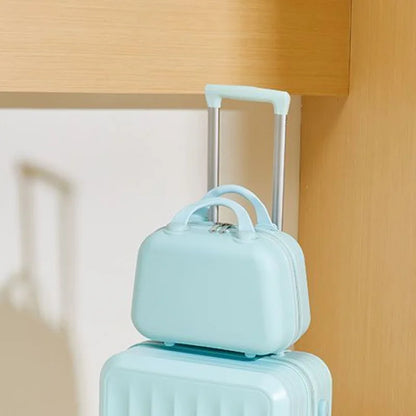 Small cute trolley case High value box Large capacity box Male and female students Password box