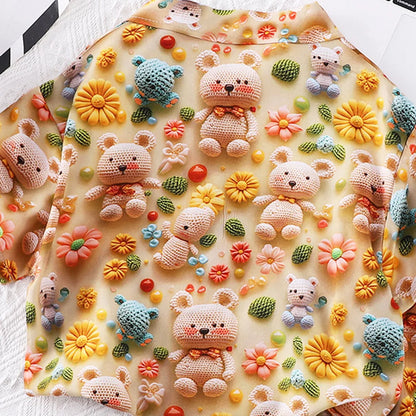 Summer boys' Shorts Sets 3D printed short-sleeved shirts and pants 2piece Suits NEW Fashion Boys Clothes Holiday