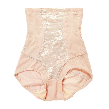 High Waist Flat Belly Panties Women Tummy Control Underpants Postpartum Shapewear Waist Trainer Slimming Briefs Shaper Bodysuit
