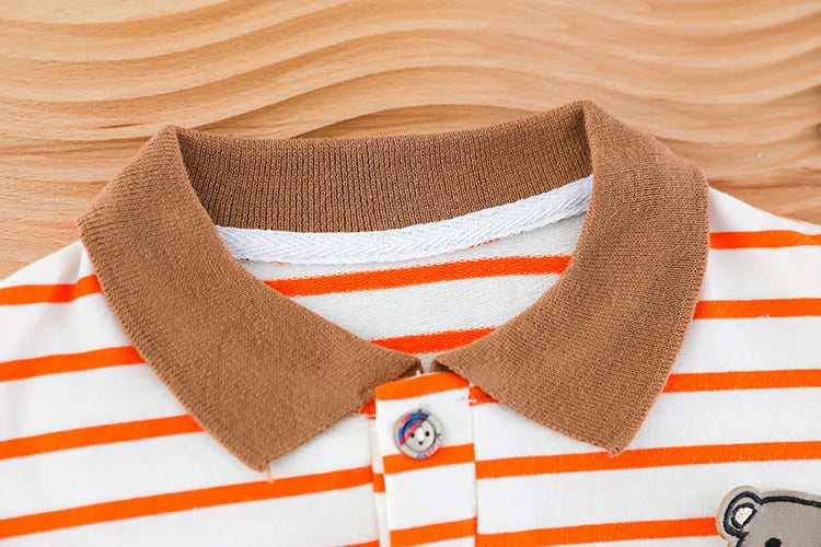 New Spring Autumn Baby Girl Clothes Boys Clothing Children Striped T-Shirt Pants 2Pcs/Set Toddler Casual Costume Kids Tracksuits