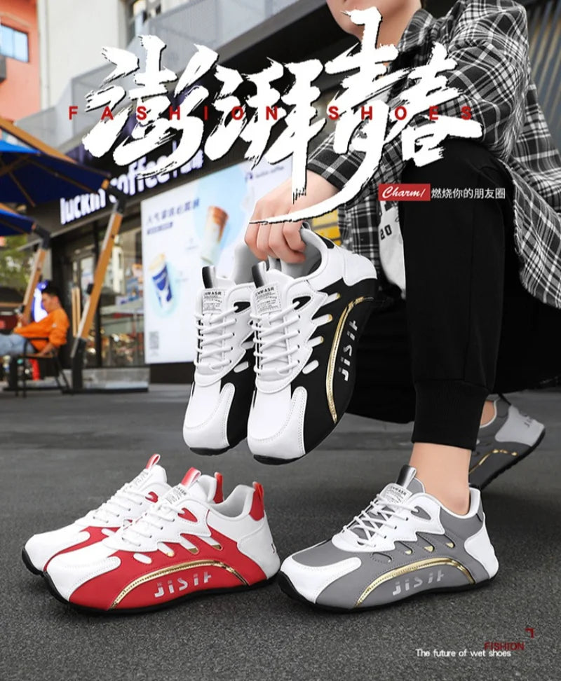 Size 48 Men's Sneakers Mesh Breathable Running Sneakers for Men Fashion Light Anti-odor Men's Shoes Trend Casual Shoe Zapatillas