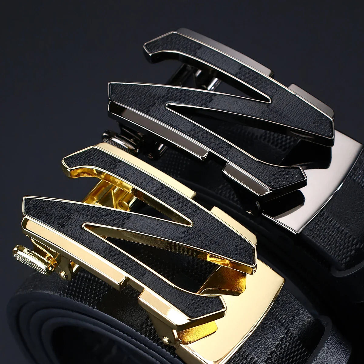 Men's Fashion Plaid Buckle Waist Belt Casual Business Party Accessory Daily Matched Elegant Belt Birthday Gift