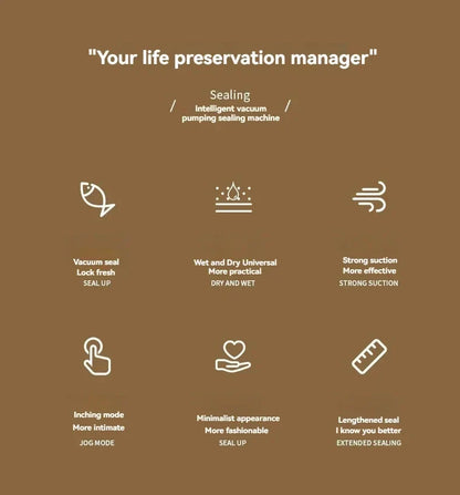 Food Sealing Portable Home Vacuum Kitchen Helper 220V Automatic Packaging Machine Food Vacuum Sealing Machine