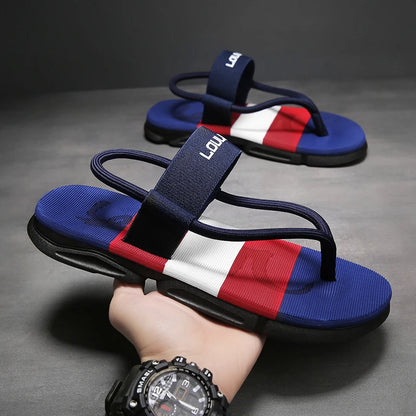 Summer Men Slippers ankle wrap shoes slip-resistant slide sandals male slippers beach Water Shoes Zapatos Hombre