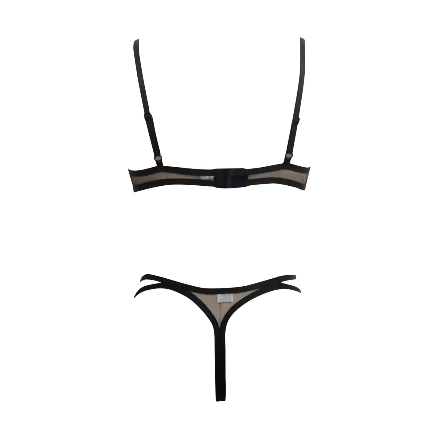 Plus Size Underwire Lingerie Set 2 Piece Womens' Erotic Set Lace Hollow Out Sexy Underwear Fun Costume Intimates 여자속옷 판타지 세트