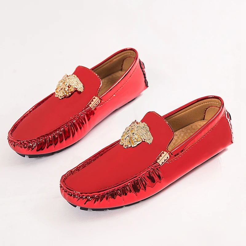 Men's Women Leather Designer Casual Shoes Luxury Loafers Moccasins Brand Driving Male Man Shoes for Men Footwear Plus Size 35-48