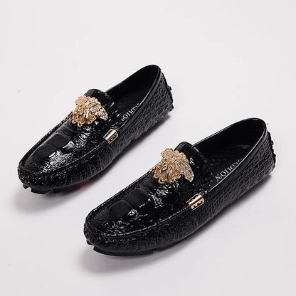Men's Women Leather Designer Casual Shoes Luxury Loafers Moccasins Brand Driving Male Man Shoes for Men Footwear Plus Size 35-48