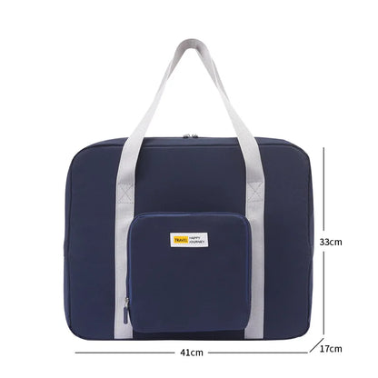 Foldable Travel Bags Unisex Waterproof Oxford Fabric Luggage Storage Suitcase Match Large Capacity Handbags Tote Organizers