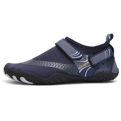 Men Women Water Shoes Quick Dry Non-Slip Five Finger Shoes Outdoor Wading Swimming Barefoot Aqua Shoes Lightweight Sneakers