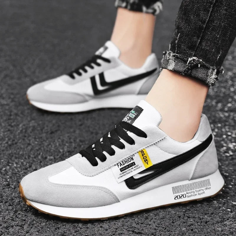 Brand Mens Sneakers Fashion Outdoor Causal Shoes Tenis Lace-up Vulcanize Shoes for Men New Sport Running Shoes Zapatillas Hombre