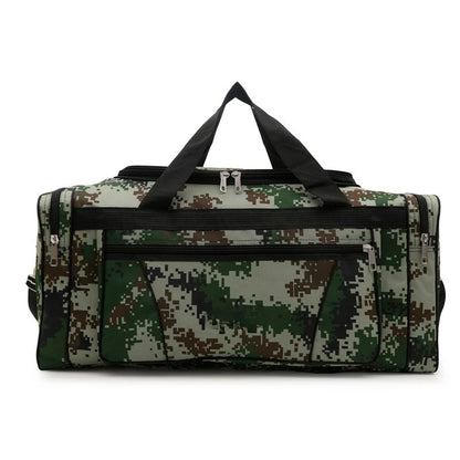 Outdoor Camouflage Duffle Bag Large Capacity Hiking Travel Storage Bags Oxford cloth Portable Fitness Wet And Dry Separation Bag