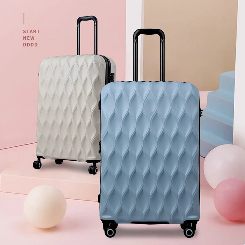 20inch Carrier, 24inch Trolley Suitcase, Large Capacity Zipper Trolley Case, Boarding Case, Suitcase, Universal Wheel Suitcase