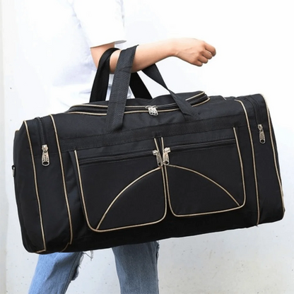 Large Capacity Travel Duffel Bag Waterproof Oxford Cloth Large Travel Bag Durable Multi-pocket Gym Bag Outdoor Activities