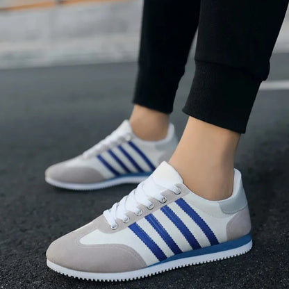 Men Shoes Fashion Outdoor Casual Shoes Luxury Tenis Training Shoes Lace Up Vulcanized Oes Comfortable Walking Flats Men Sneakers