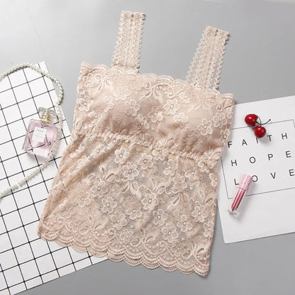 Non-slip Woman Sexy Off Shoulder Bustier Tops Anti Glare Protecting Breasts Tube Top Breathable Off Shoulder Chest Pad Girl