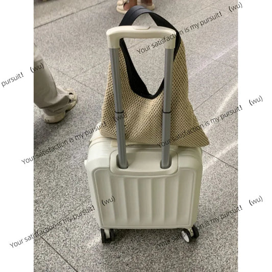 Small cute trolley case High value box Large capacity box Male and female students Password box
