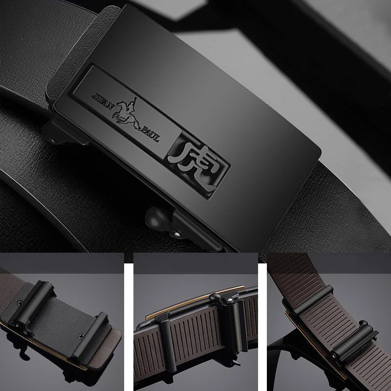 JIFANPAUL brand men high quality genuine leather belt luxury belts  cowskin fashion Strap male Jeans for man Without gift box