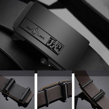 JIFANPAUL brand men high quality genuine leather belt luxury belts  cowskin fashion Strap male Jeans for man Without gift box