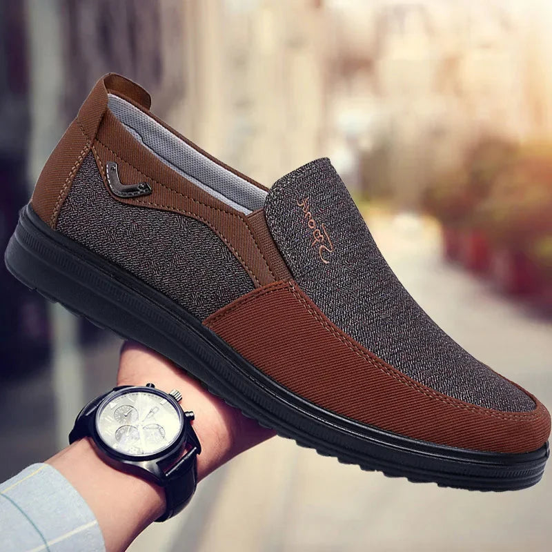2023 Shoes Men Summer Classic Loafers Men Casual Shoes Breathable Walking Flat Sneakers Plus Size Mens Shoes for Men