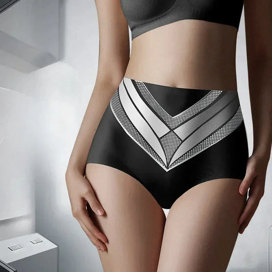 Tighten the Abdomen Panties Large Size Triangular Panties Traceless Briefs Butt Lift Woman Body Shaping High Waist Underpants