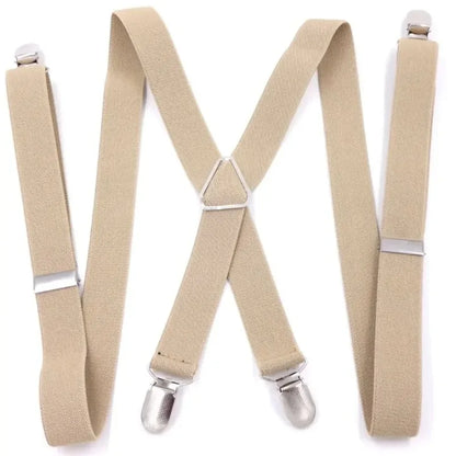 Elastic Adjustable Suspenders for Adults And Kids - Men Women Braces Suspender Set for Children Boys Girls Wedding Accessories