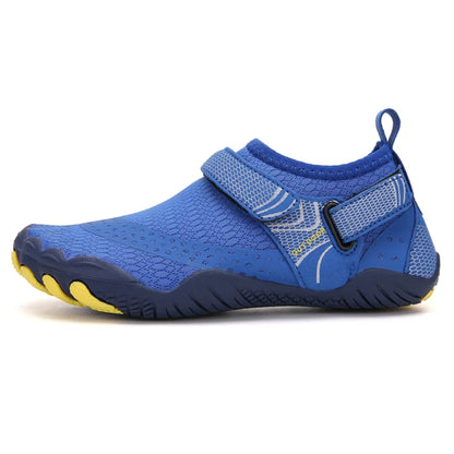 Men Women Water Shoes Quick Dry Non-Slip Five Finger Shoes Outdoor Wading Swimming Barefoot Aqua Shoes Lightweight Sneakers