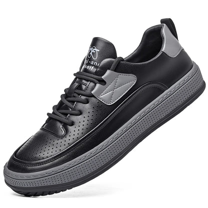 Men Genuine Leather Summer Shoes Outdoor Sneakers Fashion Skateboard Shoes Men Sports Shoes  Comfortable Men Shoes