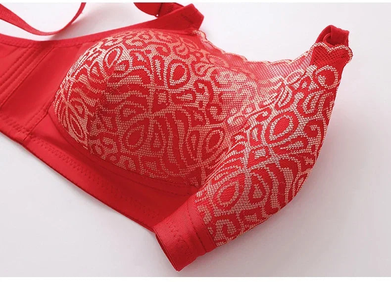 Lace Seamless Large Size Women's Bra Comfortable Breathable Sports Beauty Back Vest Sleep Gathered Wrapped Chest Tube Top