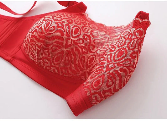 Lace Seamless Large Size Women's Bra Comfortable Breathable Sports Beauty Back Vest Sleep Gathered Wrapped Chest Tube Top