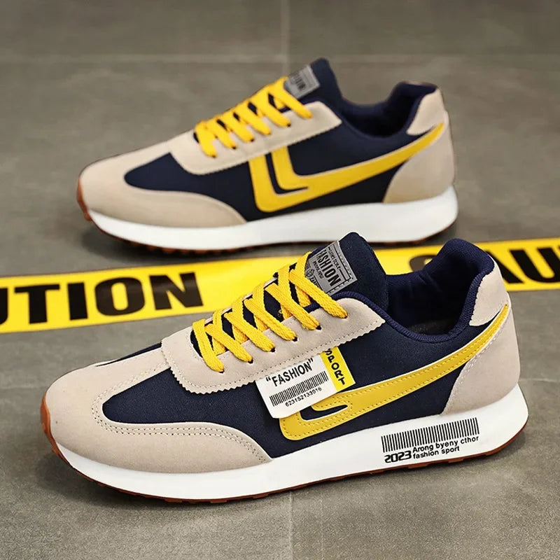 Brand Mens Sneakers Fashion Outdoor Causal Shoes Tenis Lace-up Vulcanize Shoes for Men New Sport Running Shoes Zapatillas Hombre