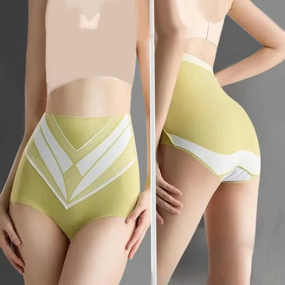 Tighten the Abdomen Panties Large Size Triangular Panties Traceless Briefs Butt Lift Woman Body Shaping High Waist Underpants